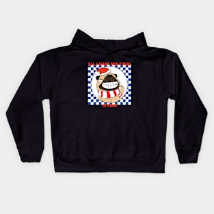 All I want for X'MAS is FOOD Kids Hoodie